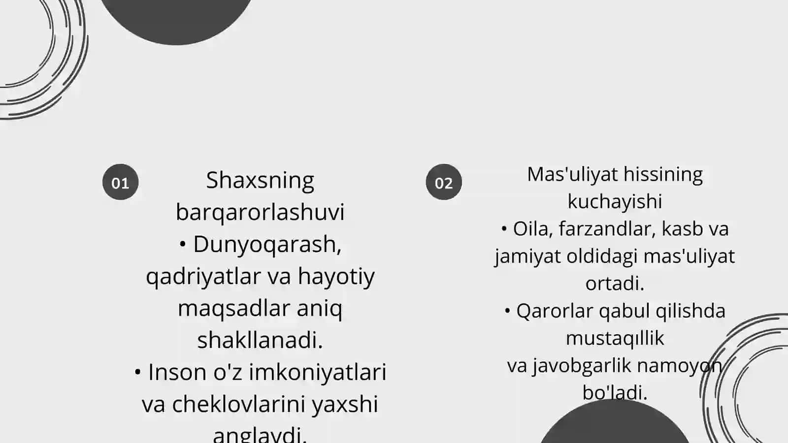 Yetuklik Davri va Psixologik Xususiyatlar 3
