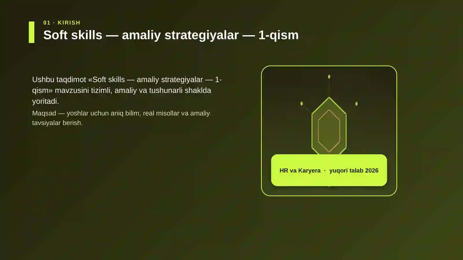 Soft skills — amaliy strategiyalar — 1-qism 3