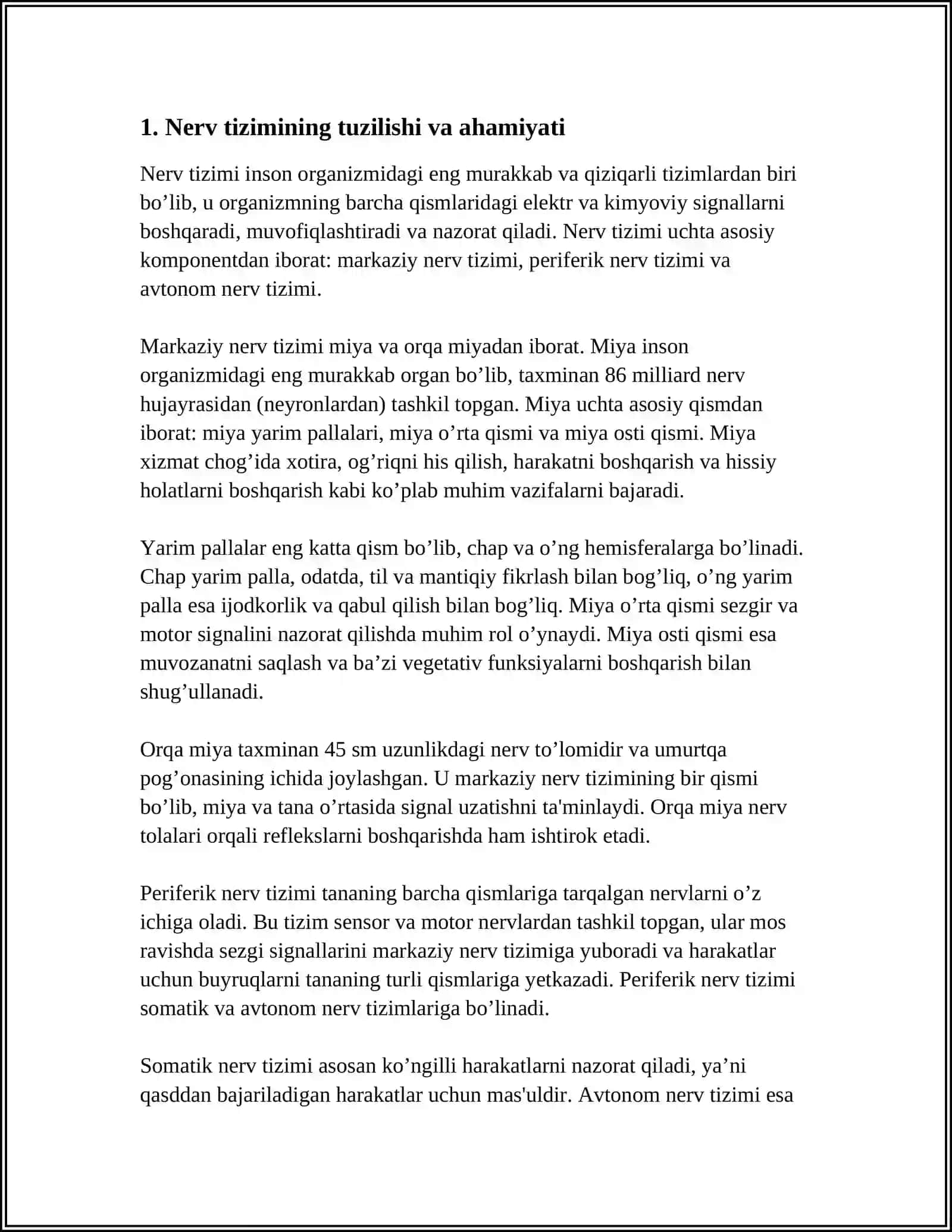 NERV TIZIMINING AHAMIYATI VA GIGIYENASI 3