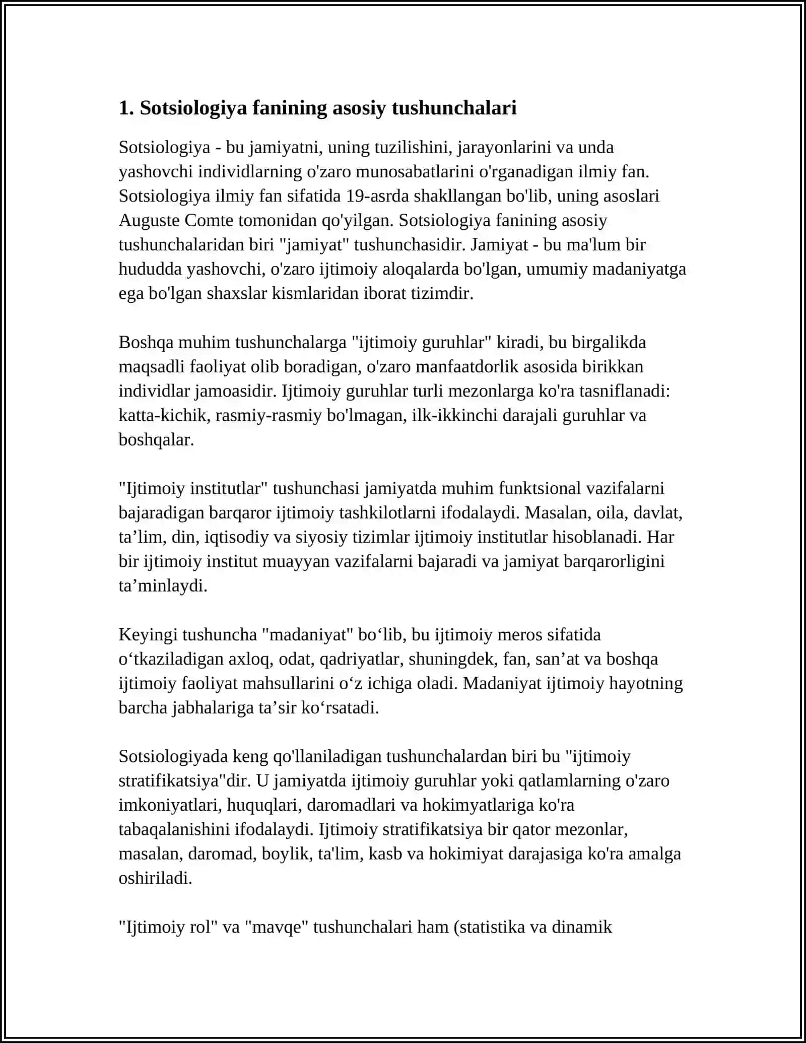 SOTSIOLOGIK TADQIQOTLAR VA UNI OʻTKAZISH METODLARI 3