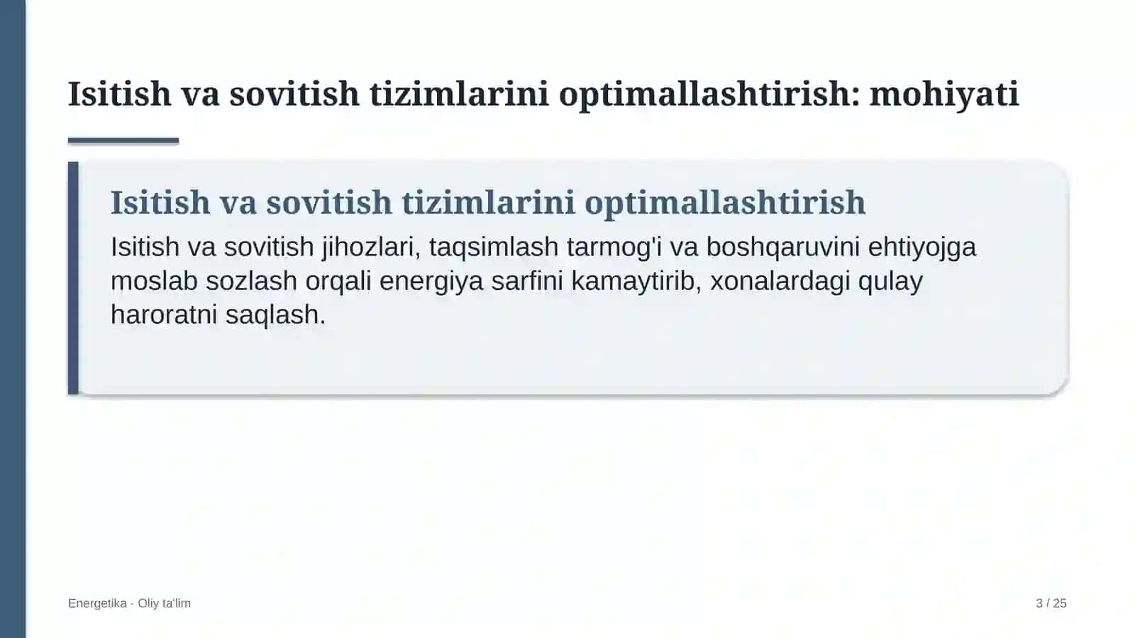 oliy ta'lim muassasalarida isitish va sovitish tizimlarini optimallashtirish 5066 3