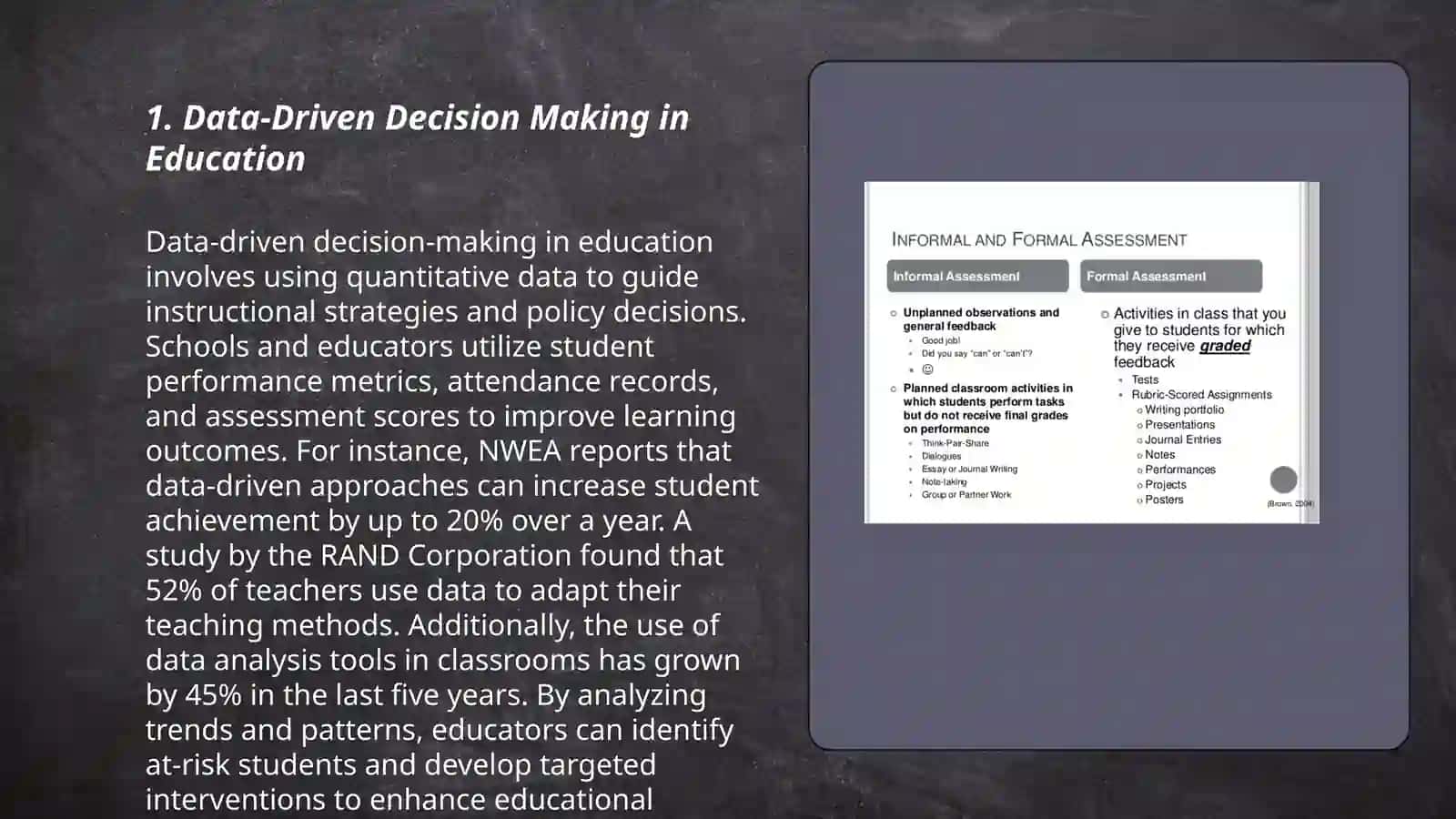 Data-Driven Decision Making in Education 3