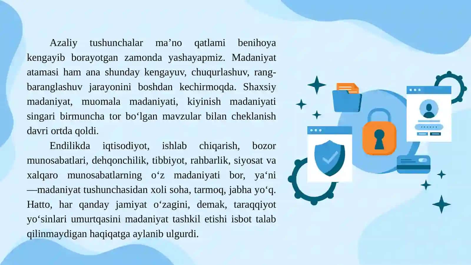 Axborotdan foydalanish madaniyati 3