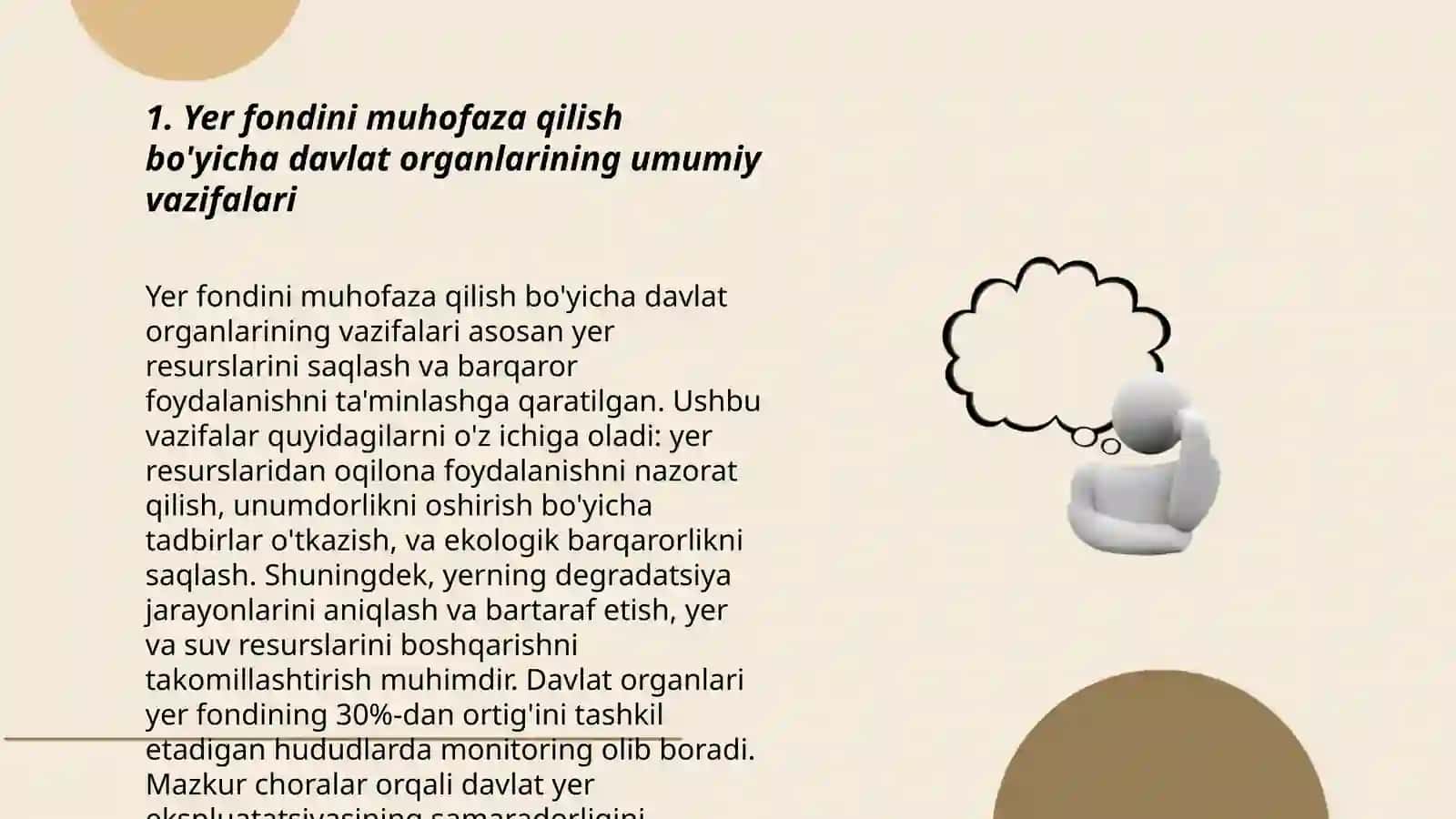 Talabalar guruhlarda yer fondini muhofaza qilish 3