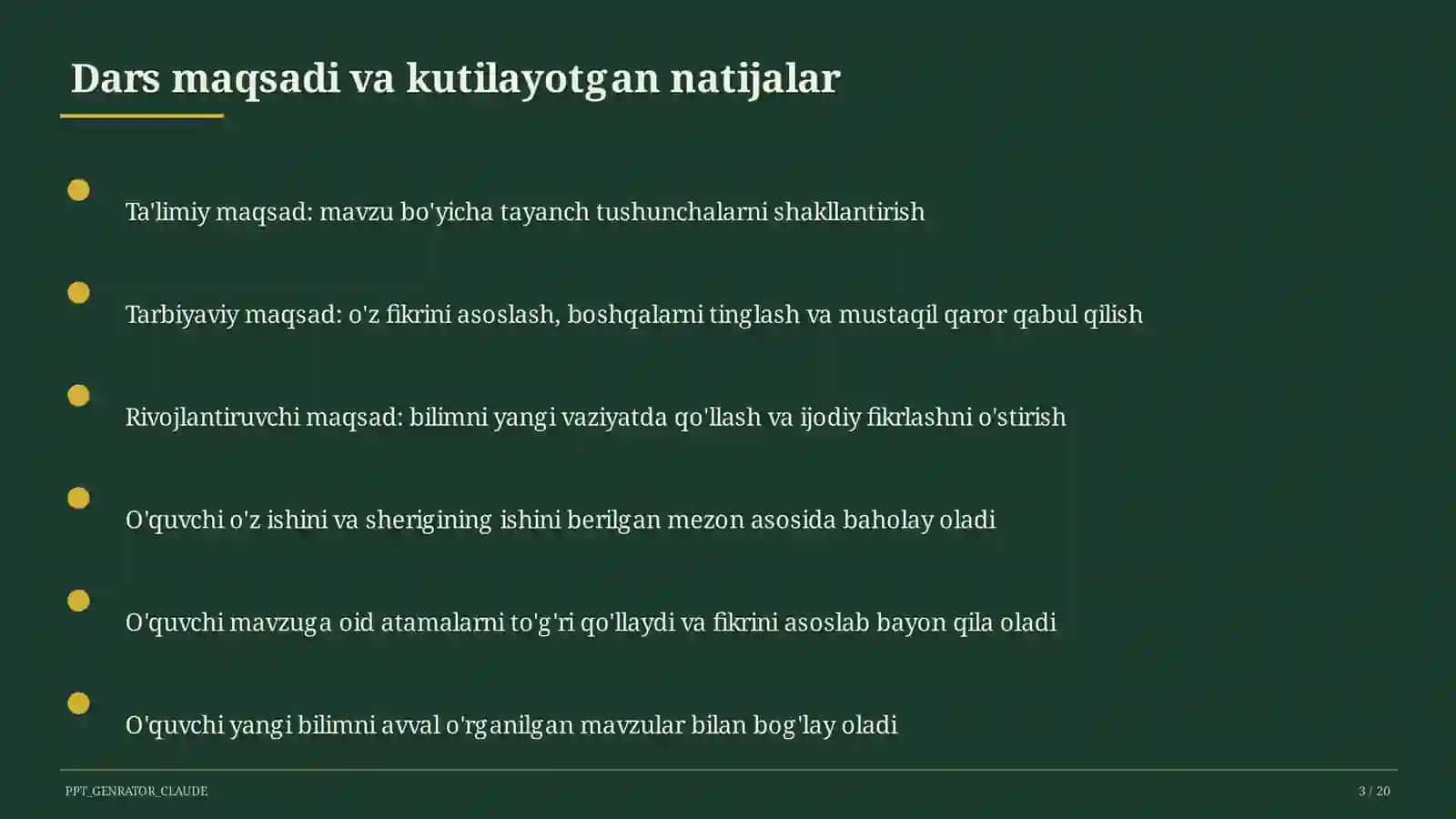 Geografiya 11-sinfgacha: o'lkashunoslik loyihalari va xarita bilan ishlash 3