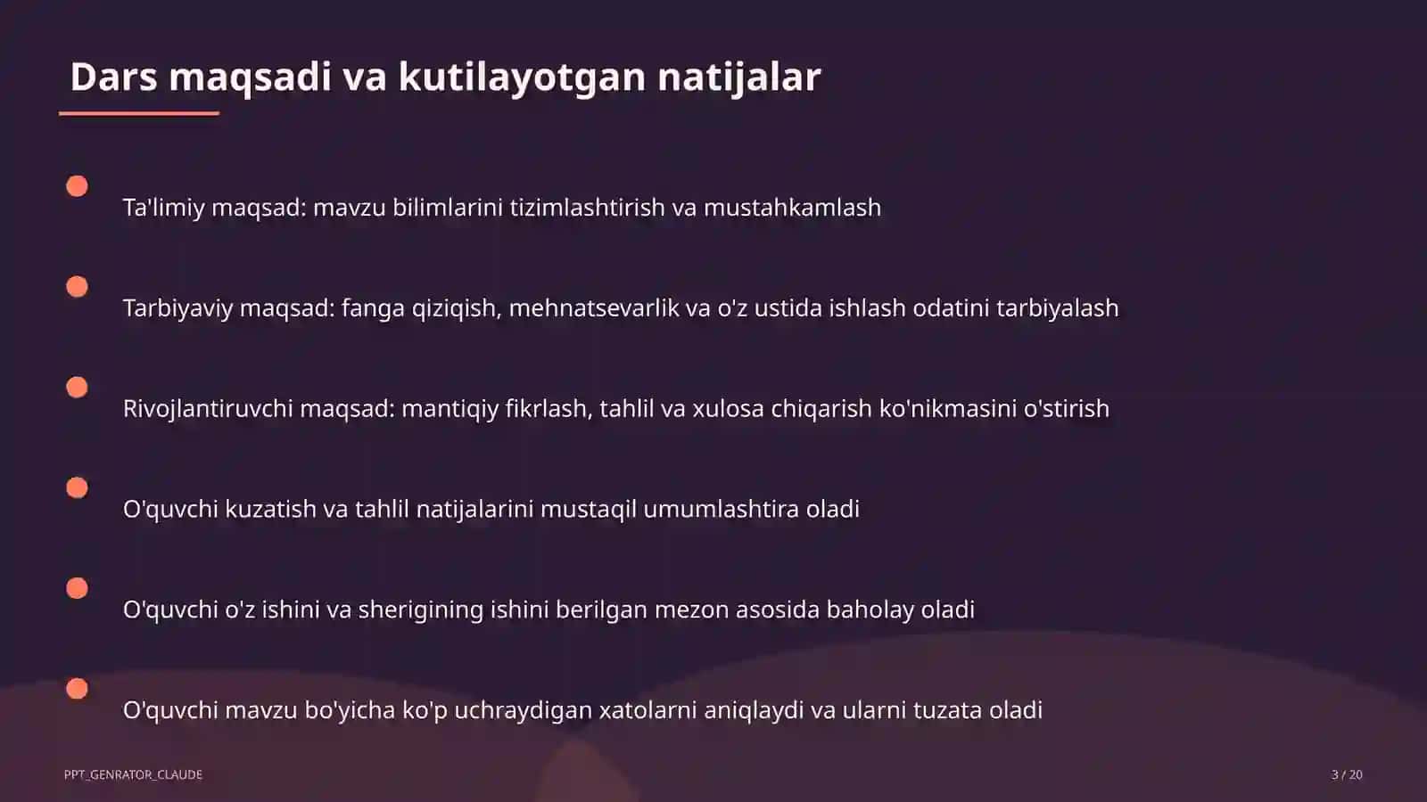 Trigonometrik ayniyatlar va formulalar (10-sinf) 3