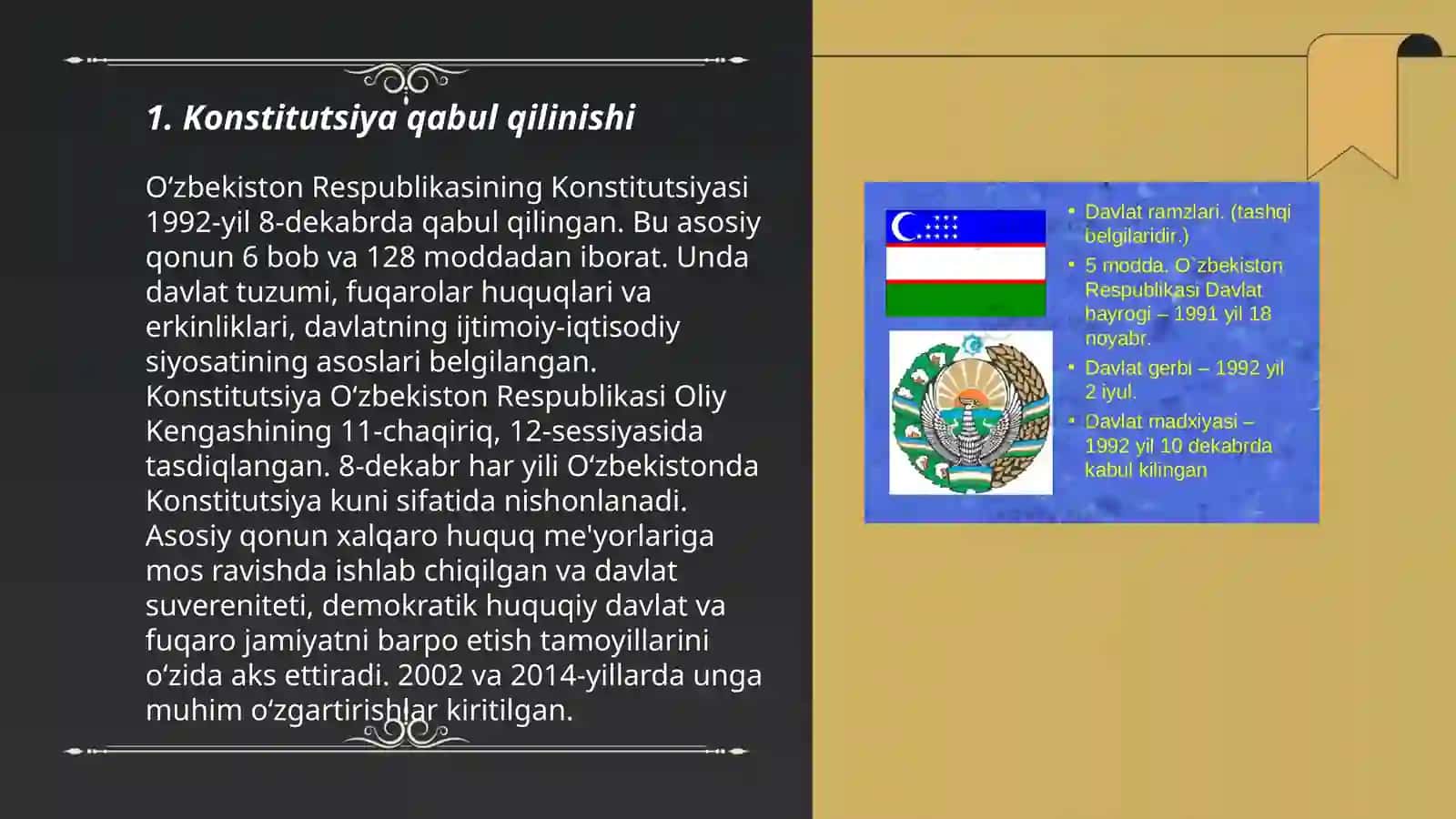 Mustaqillik yillarida davlat boshqaruvi tizimida amalga oshirilgan islohatlar 3