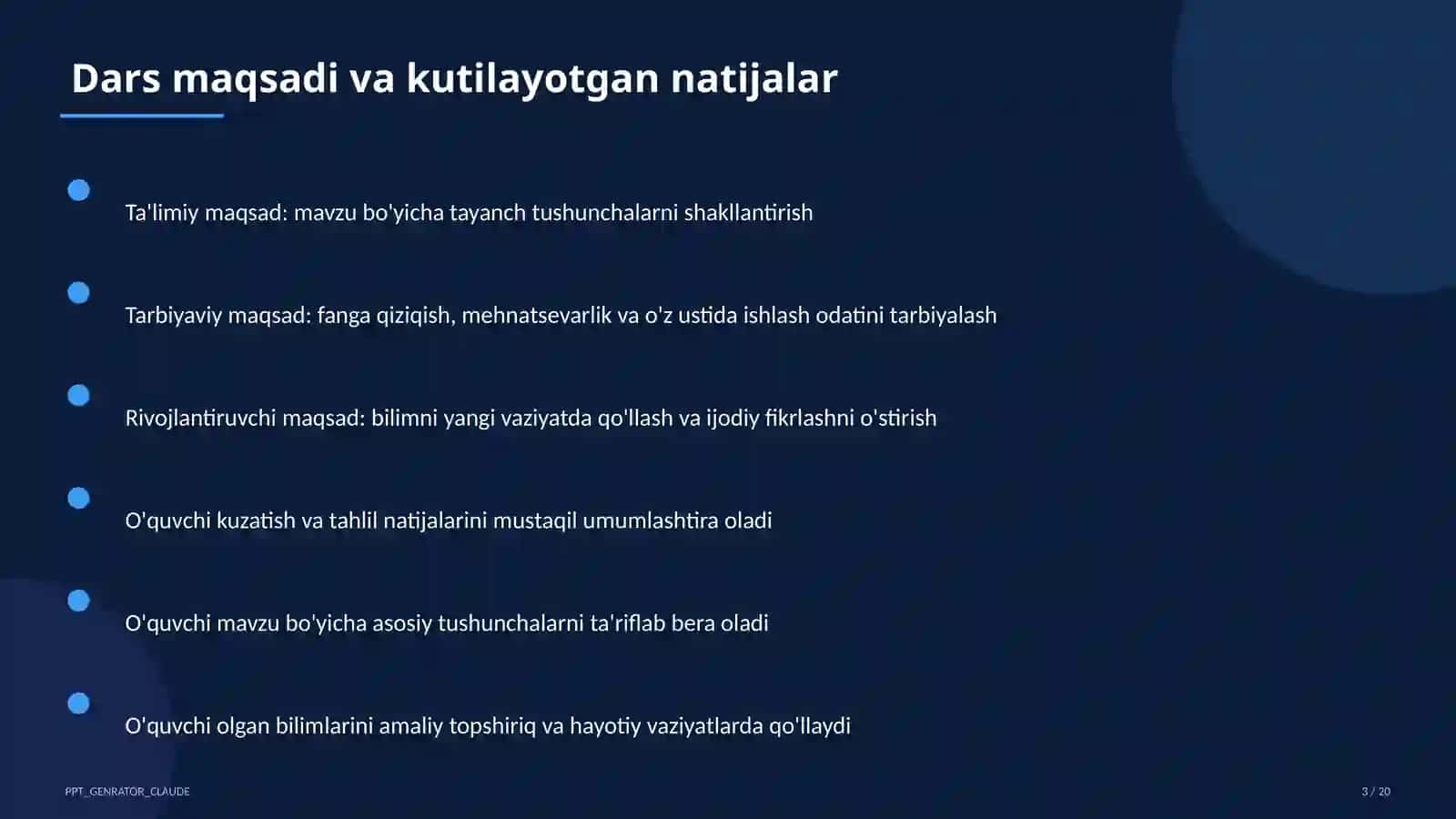 Huquq va iqtisodiyot asoslari (9–11) - o'qituvchilar uchun 3