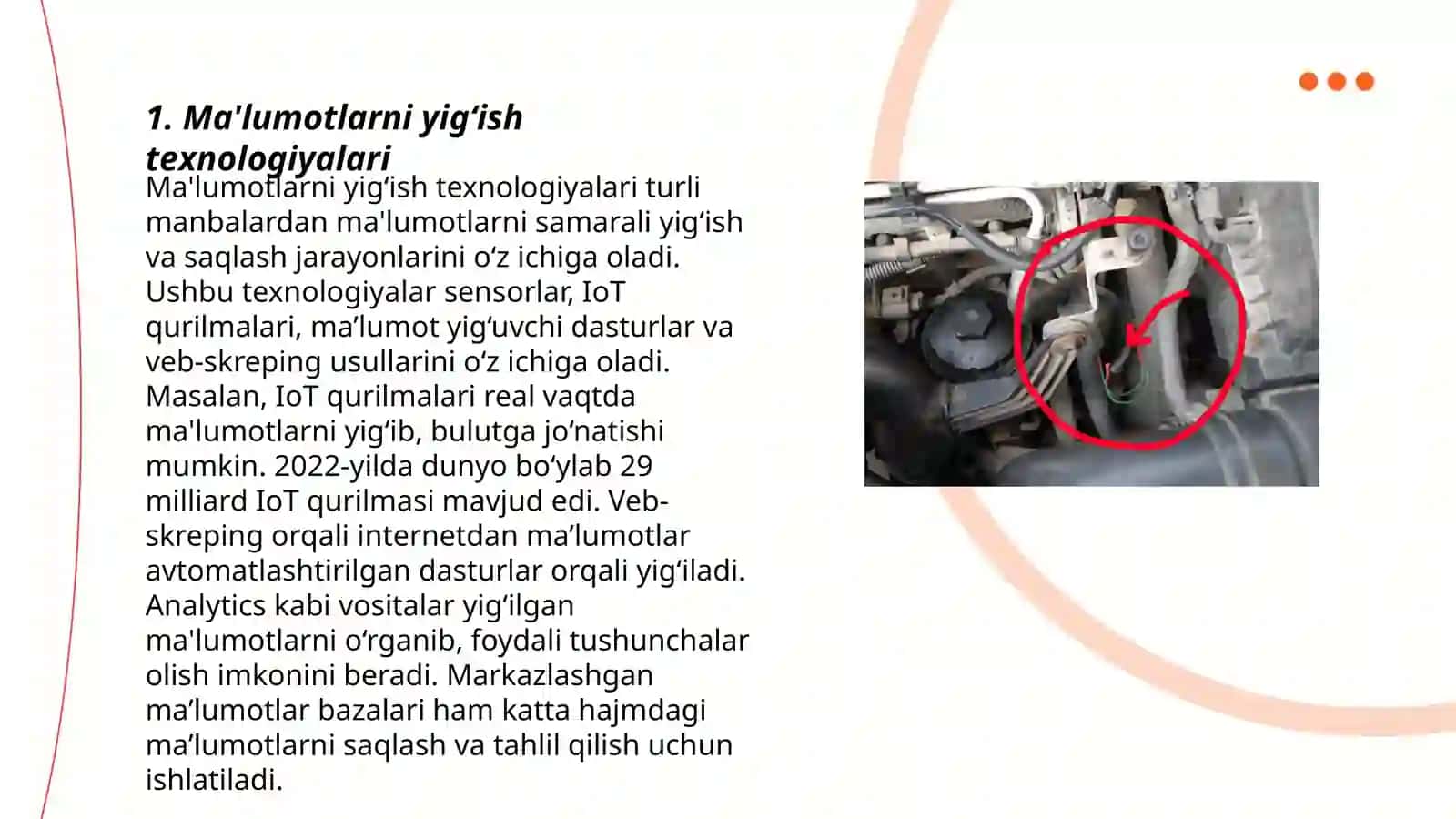 Ma'lumotlarni yig‘ish va unga ishlov berish texnologiyalari 3