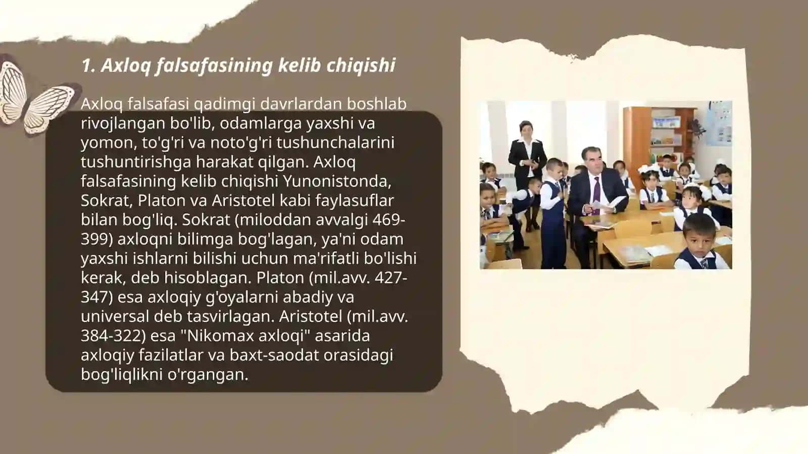 Axloq falsafasi (Etika) 3