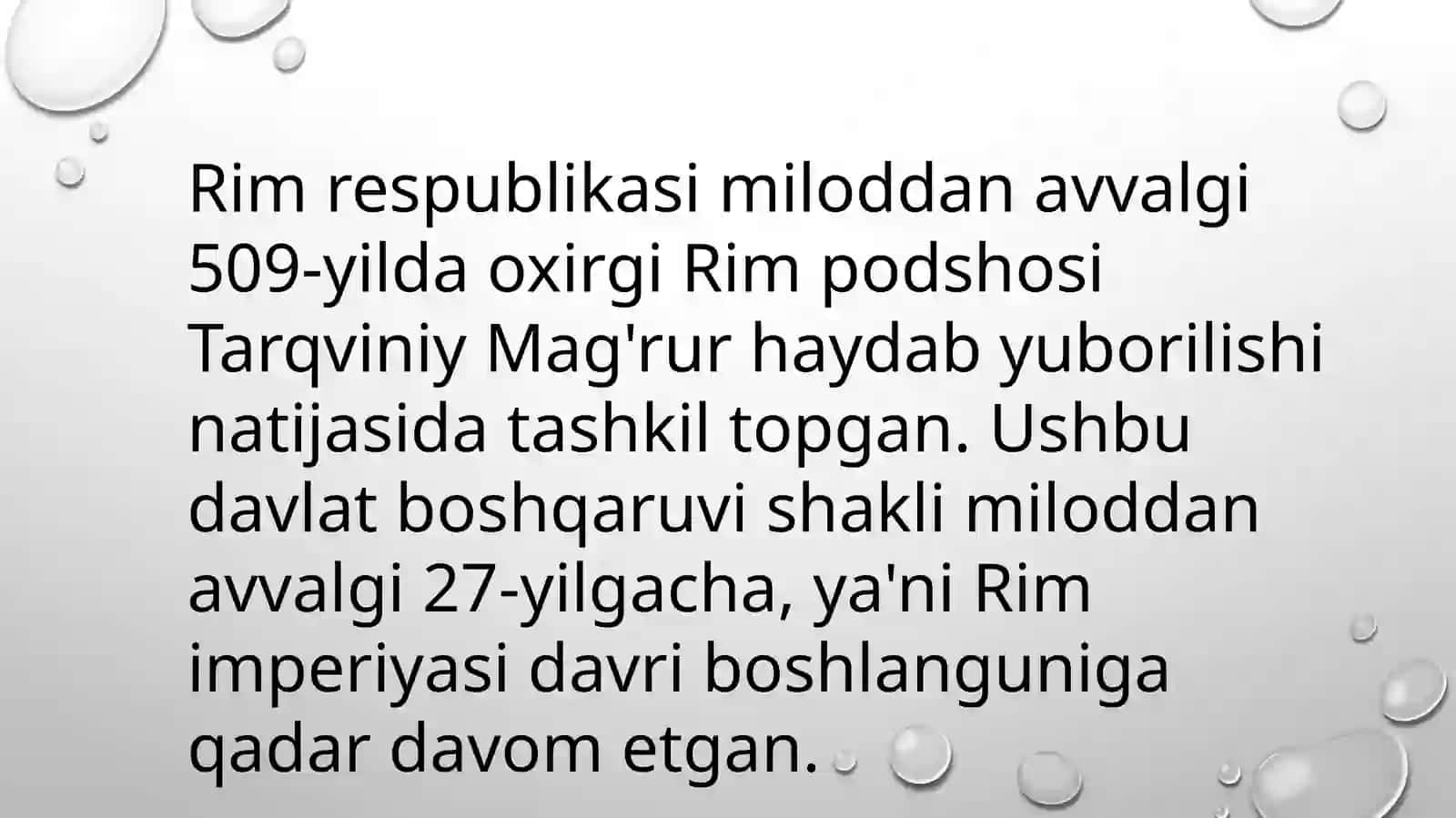 Ilk Rim Respublikasi 3
