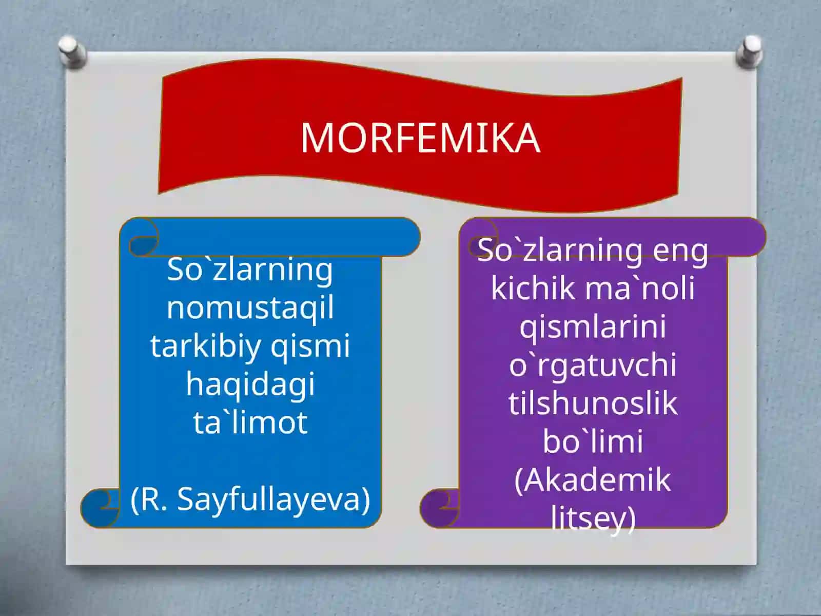 Morfemika va morfonologiyaga oid tushunchalar 3