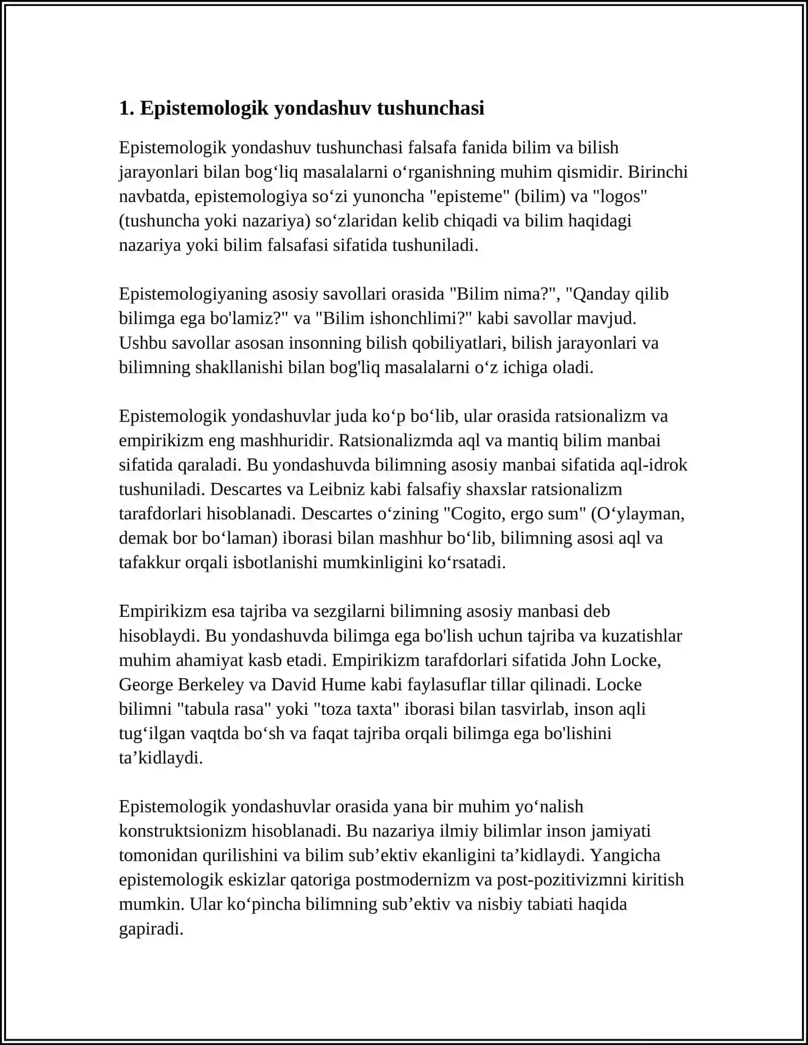 EPISTEMOLOGIK YONDASHUV TUSHUNCHASI 3