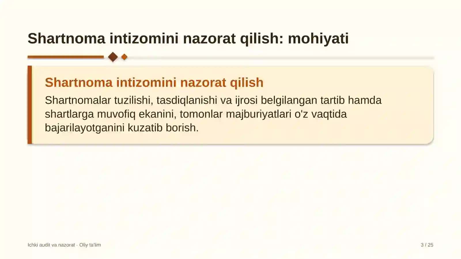 yo'l xo'jaligida shartnoma intizomini nazorat qilish 1053 3