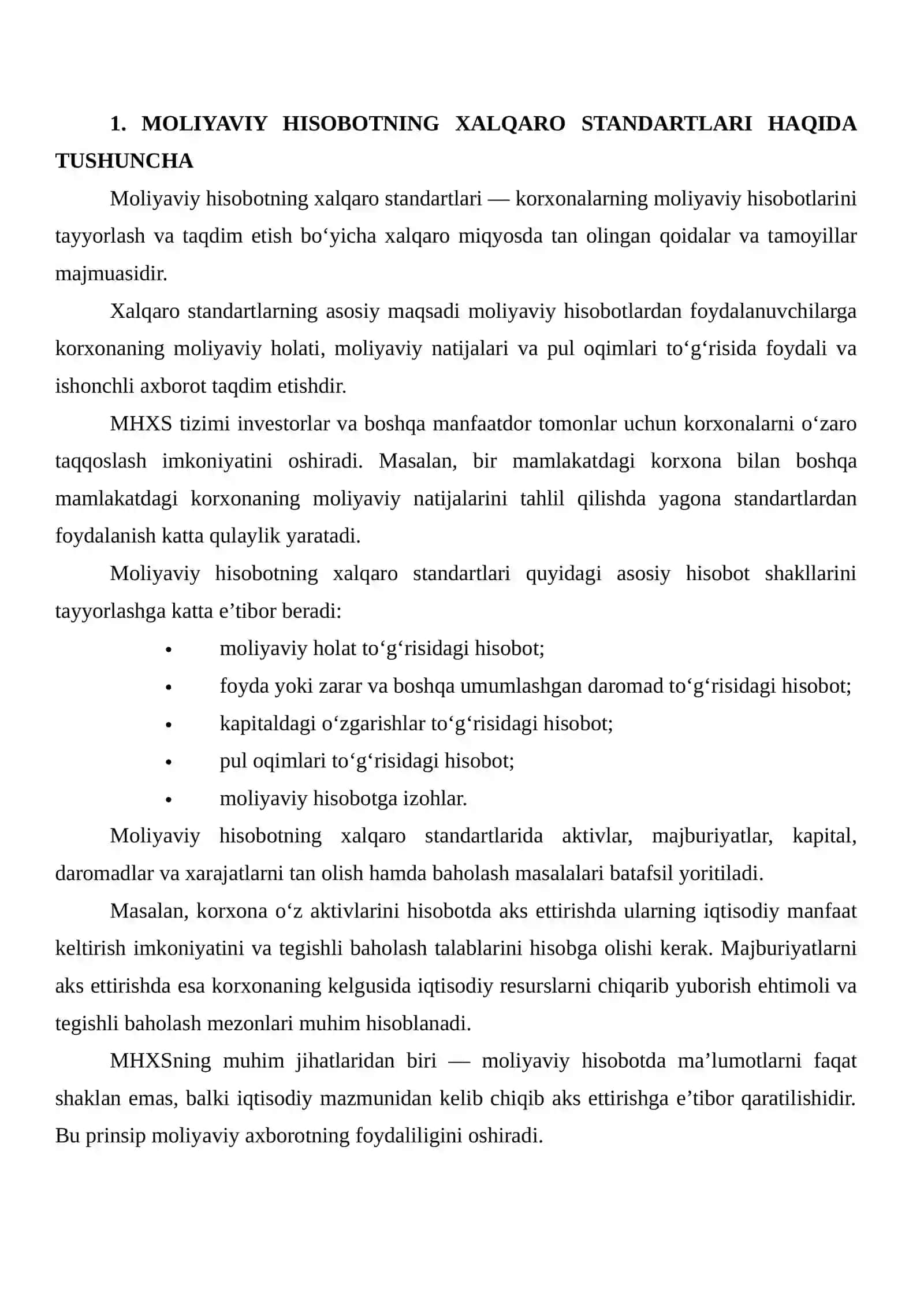 MOLIYAVIY HISOBOT VA AUDITNING XALQARO STANDARTLARI O‘ZARO ALOQADORLIGI VA BOG‘LIQLIGI 3