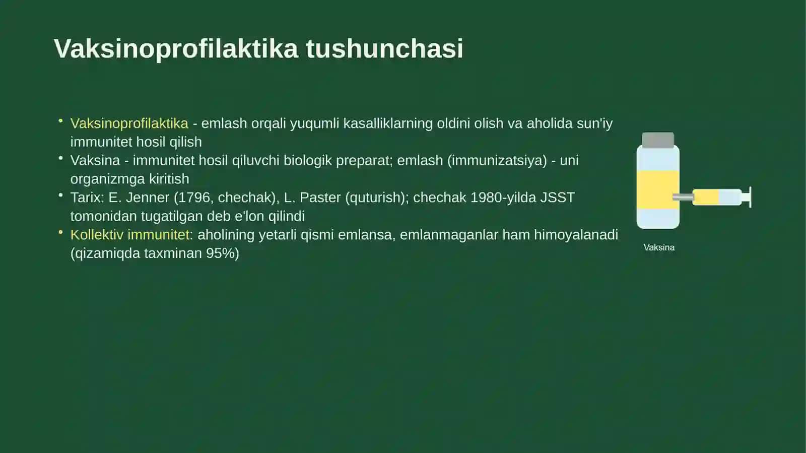 VAKSINOPROFILAKTIKA, Ko'rsatma va qarshi ko'rsatmalar. Vaksina turlari. Emlash kalendar rejasi 3