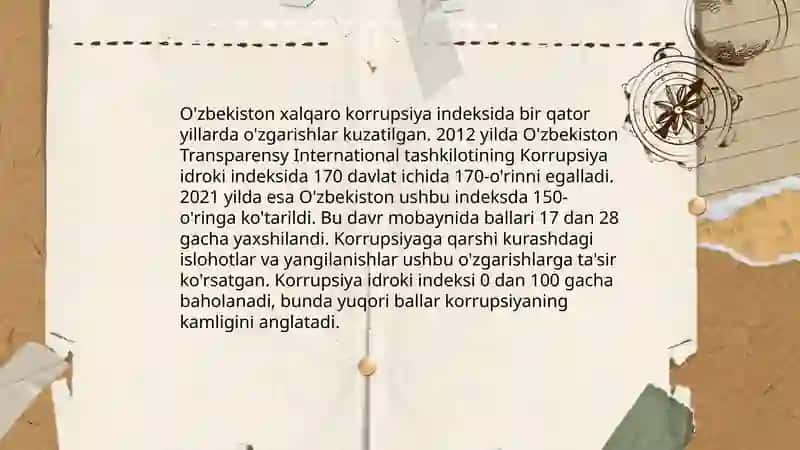 Uzbekiston ijtimoiy siyosiy iqtisodiy va madaniy hayotida ròy berayotgan òzgarishlarning xalqaro reyting va indekslarda aks etishi 3