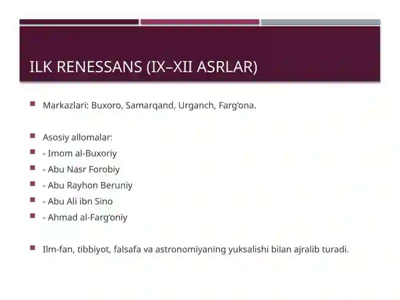 O‘zbekiston tarixida Renessans 3