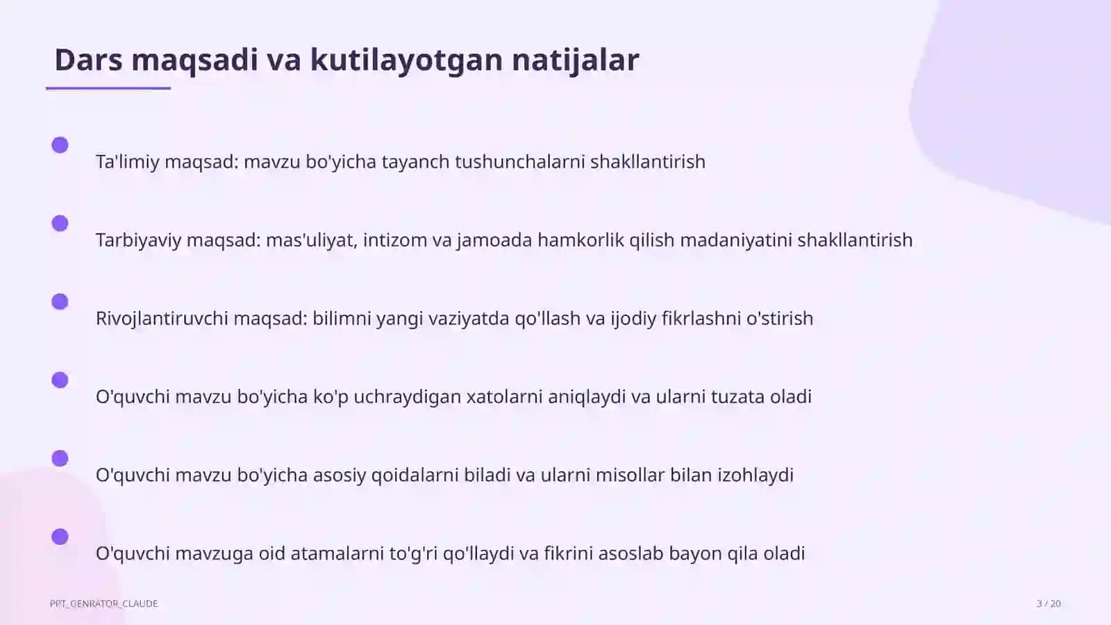 Leksikologiya: so'zning lug'aviy ma'nosi (5-sinf) 3