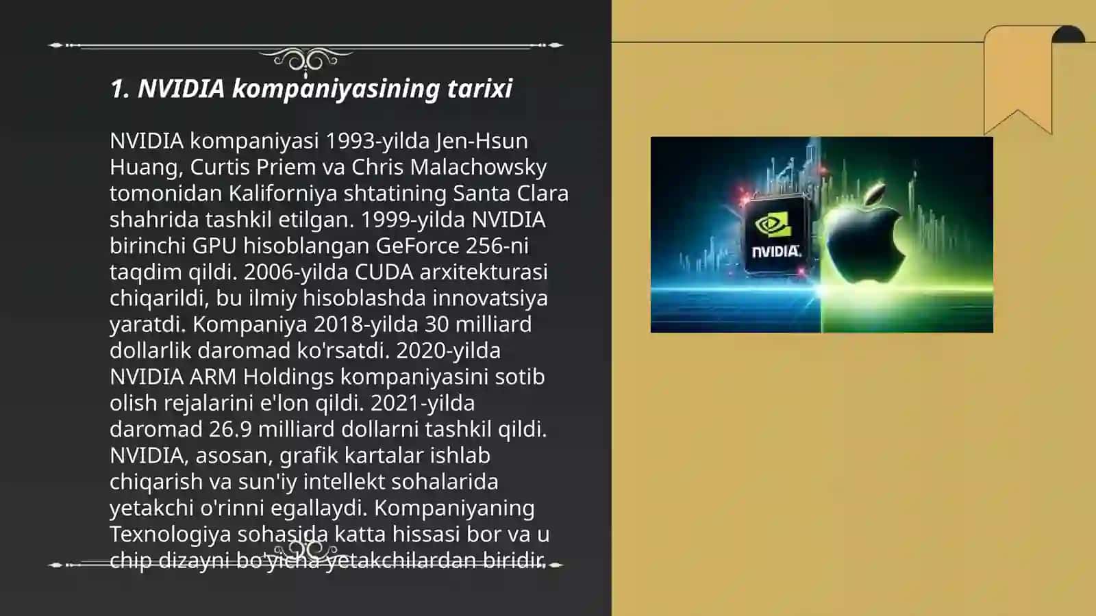 NVIDIA kompaniyasining tarixi 3