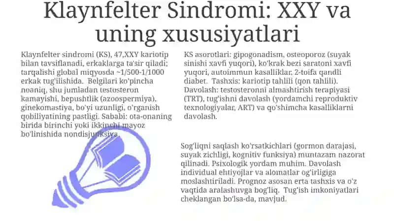 Xramasoma kasalliklarning kelib chiqish sabablari va asoratlari 3