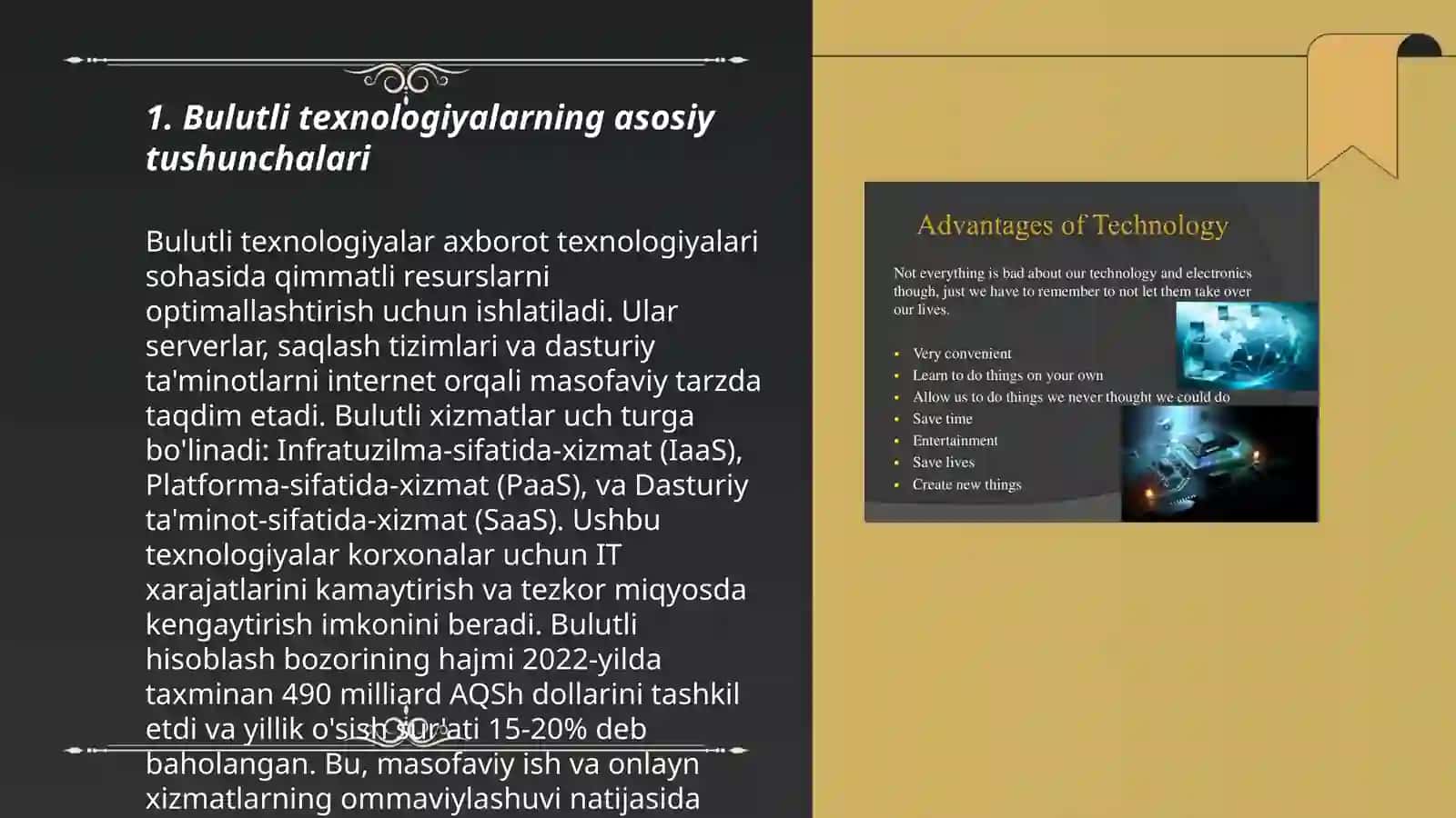 Bulutli texnologiyalarning asosiy tushunchalari 3