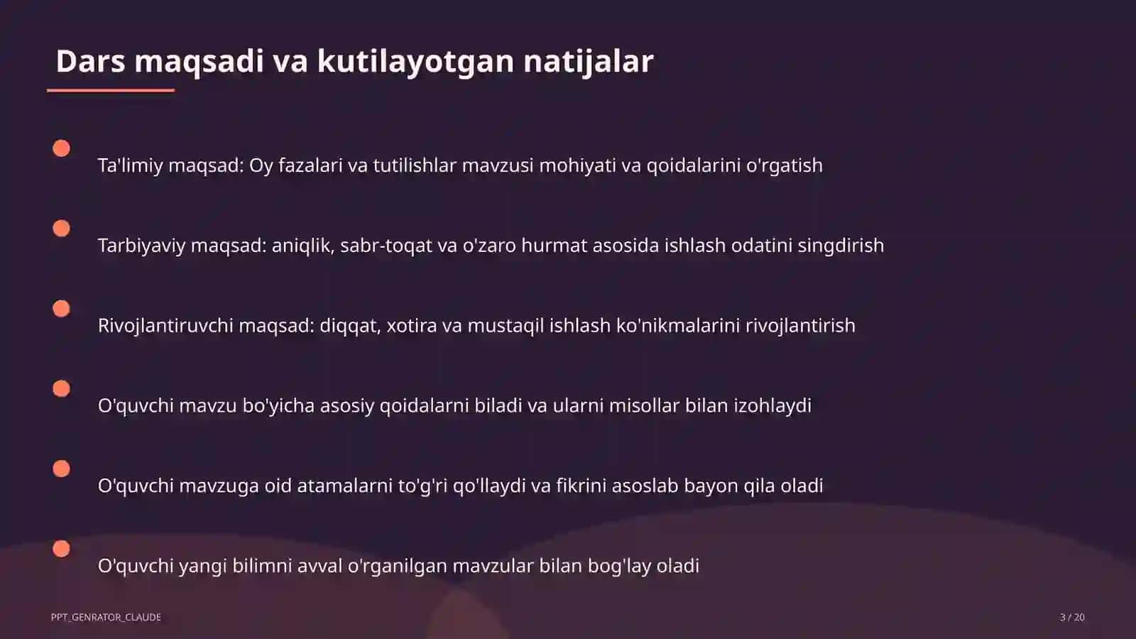 Oy fazalari va tutilishlar (9-sinf) 3
