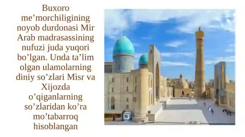 MIR ARAB MADRASASI 3