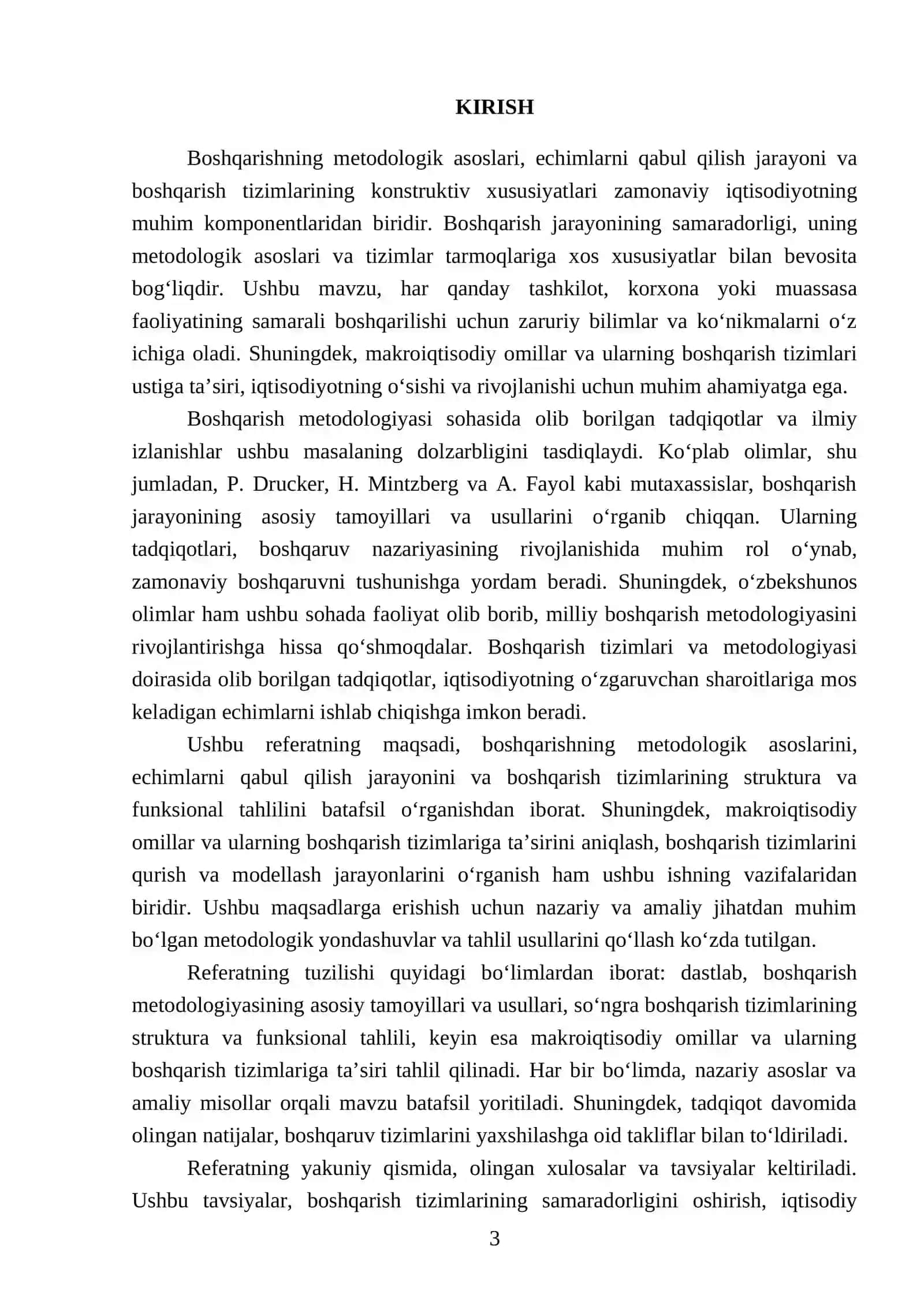 Boshqarishning metodologik asoslari 3