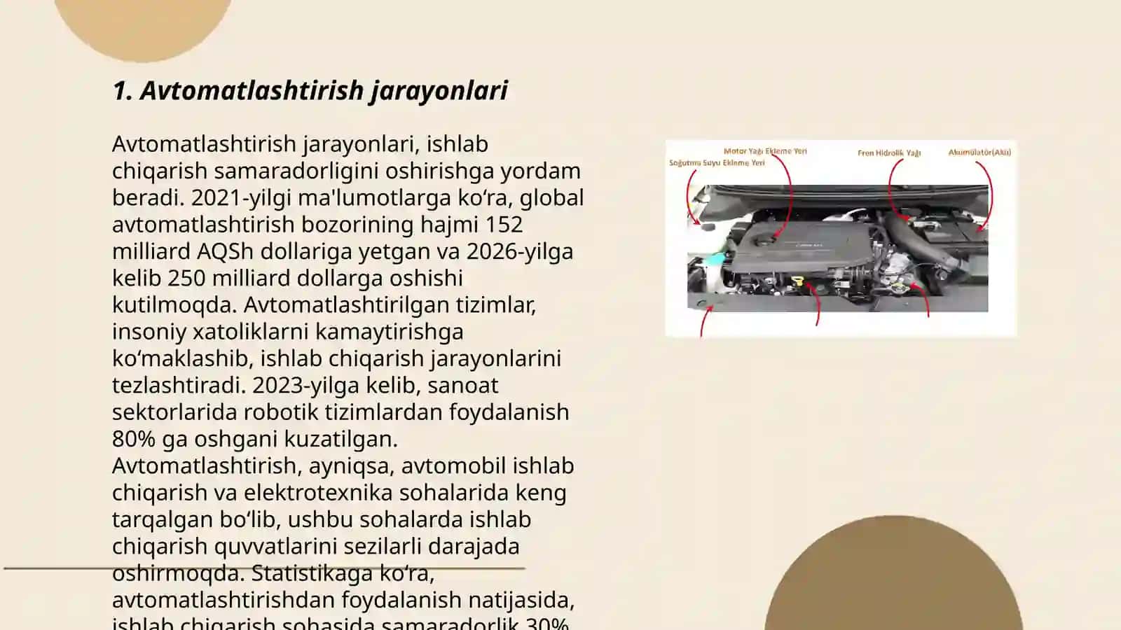 Avtomatlashtirish jarayonlari 3