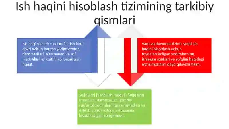 Mehnatga Haq To'Lash Tizimlari 3