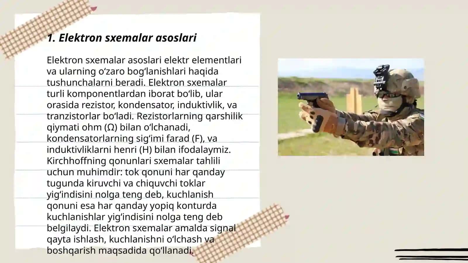 Maxsus sxemalar 3