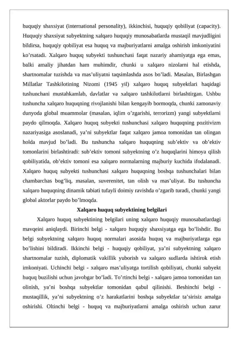 Xalqaro huquqning subyekti 3