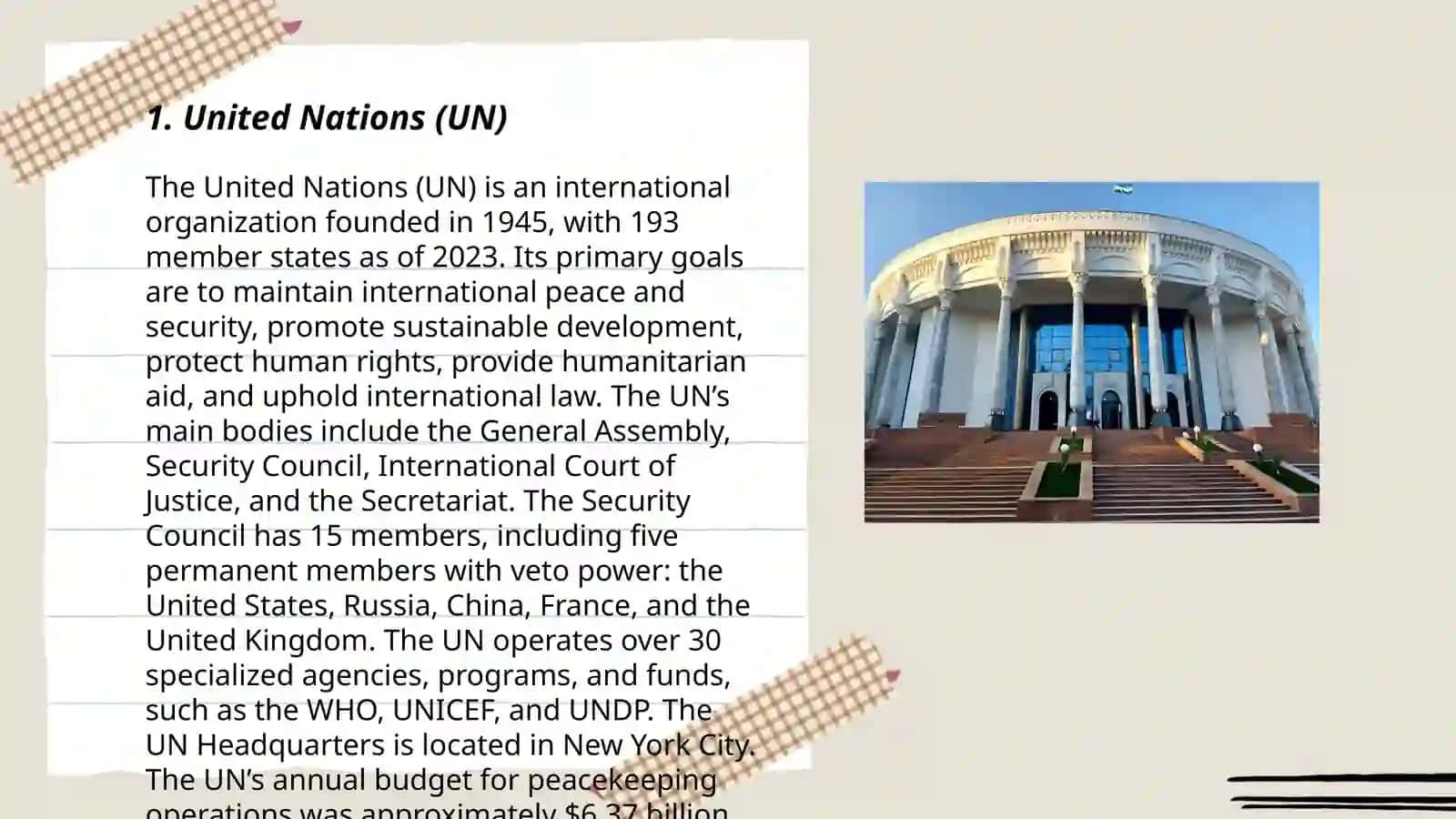 World organization 3