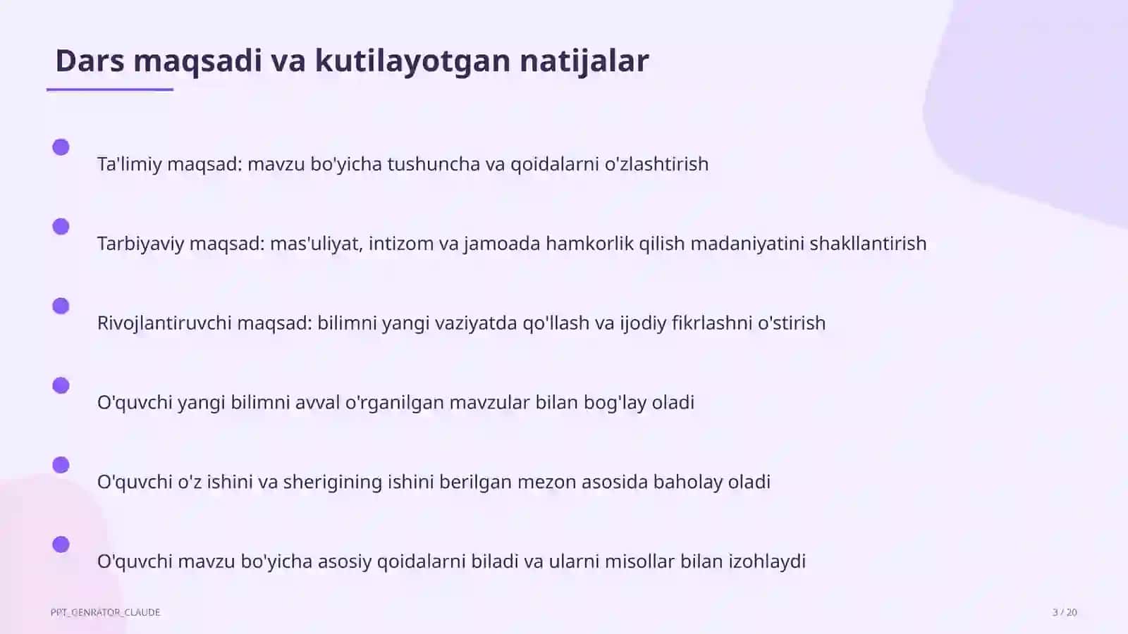 Ingliz tili (1– 11) 3