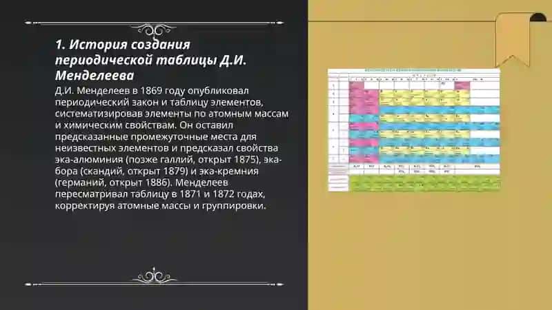 Mendeleyev davriy sistemasi 3
