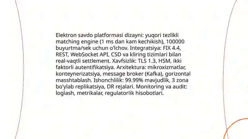 Qimmatli qog'ozlar bozorida avtomatlashtirilgan axborot texnologiyalari va tizimlari 3