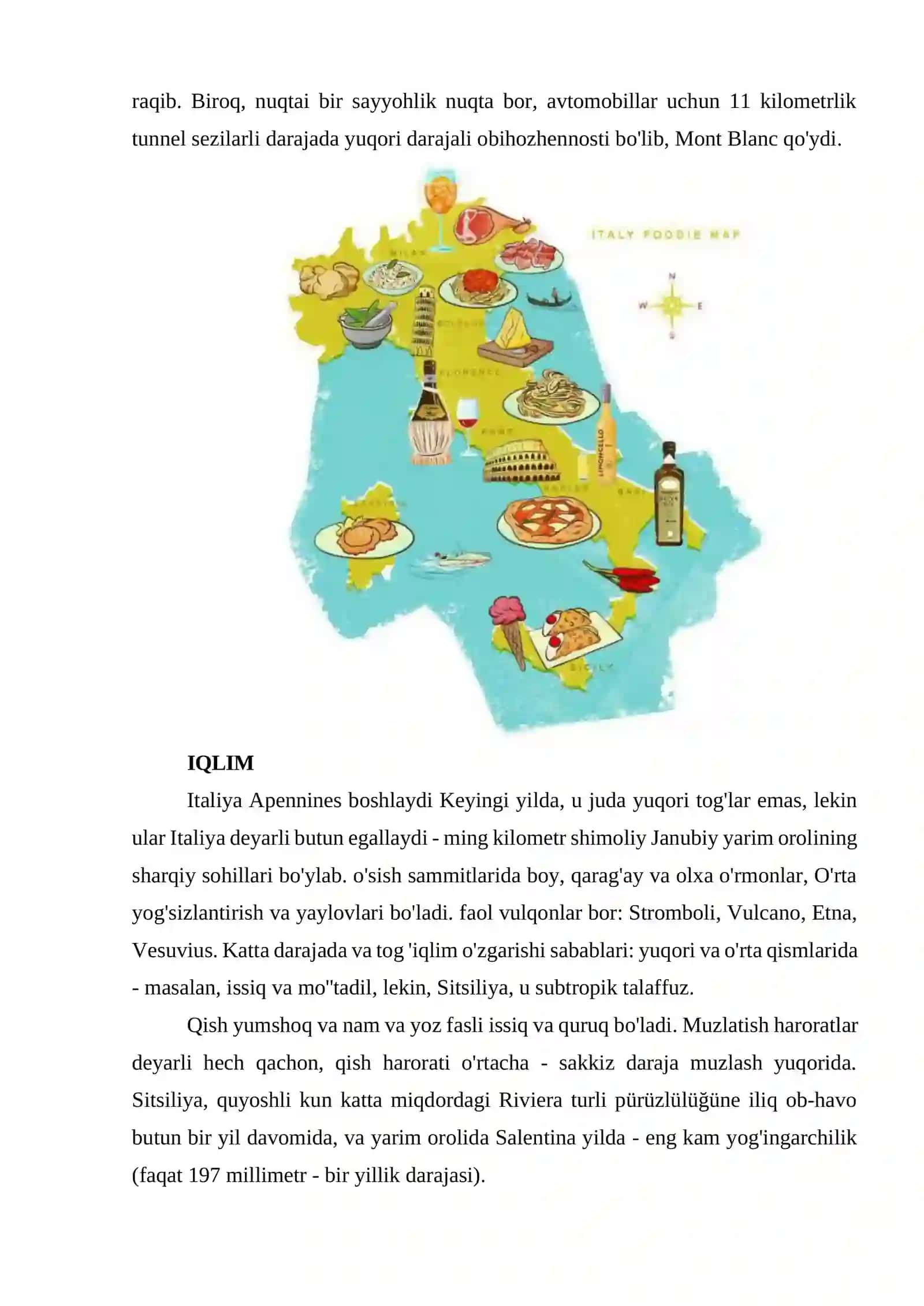 ITALIYA IQTISODIY VA GEOGRAFIK XUSUSIYATLARI 3