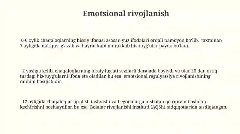 Goʻdaklik davrining pisoxogik xususiyatlari 3