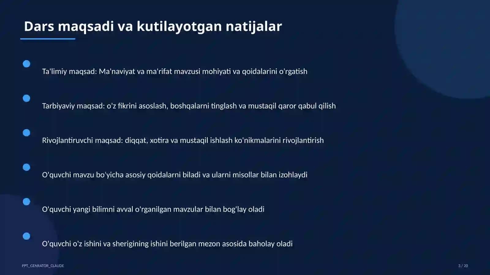 Ma'naviyat va ma'rifat (10-sinf) 3