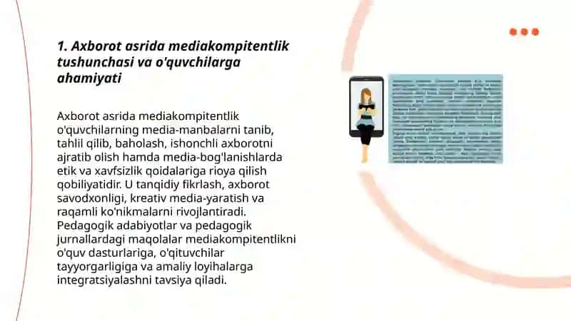 Pedagogik faoliyatda mediakompitentlikni shakllantirish 3