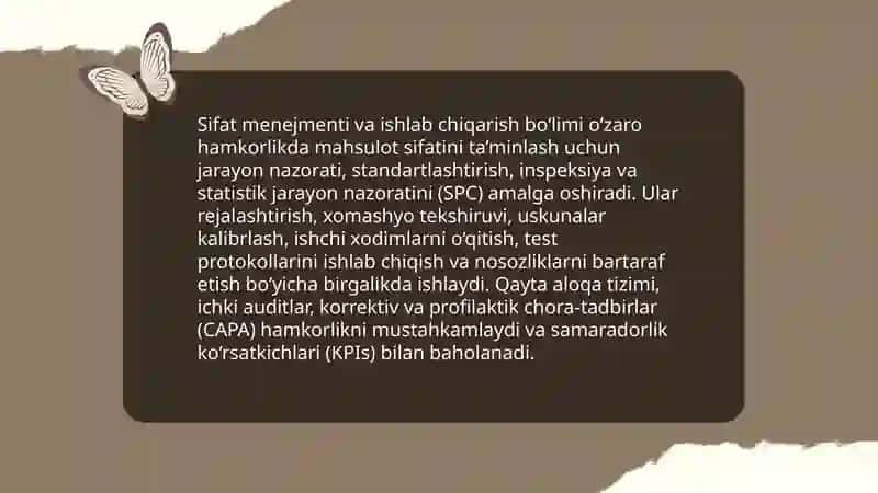 Dori vositalari sifatini taʼminlash va boshqarish 3