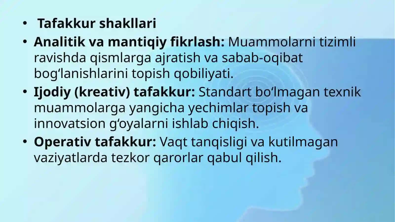 MUHANDIS XODIMLAR SHAXSINING BILISH FAOLIYATINING PSIXOLOGIK TAVSIFI 3