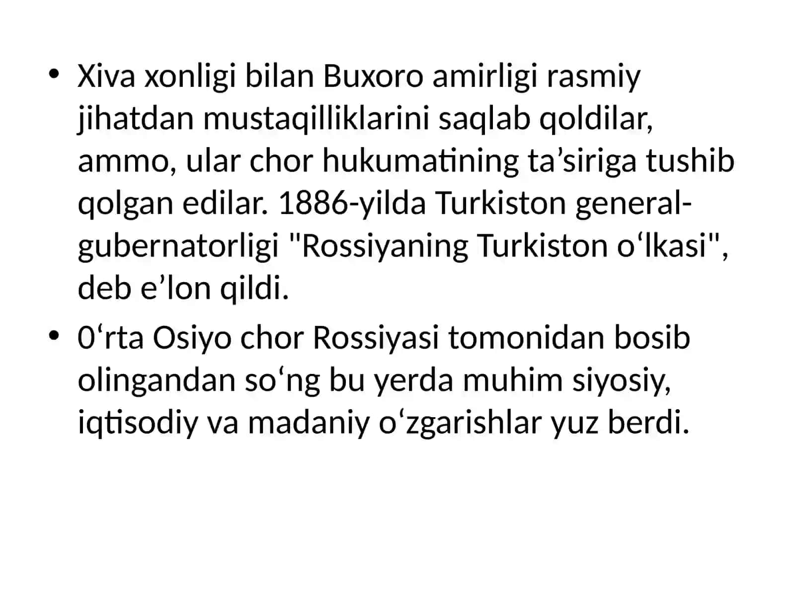 MUSTAMLAKA DAVRIDAGI TIBBIYOT 3