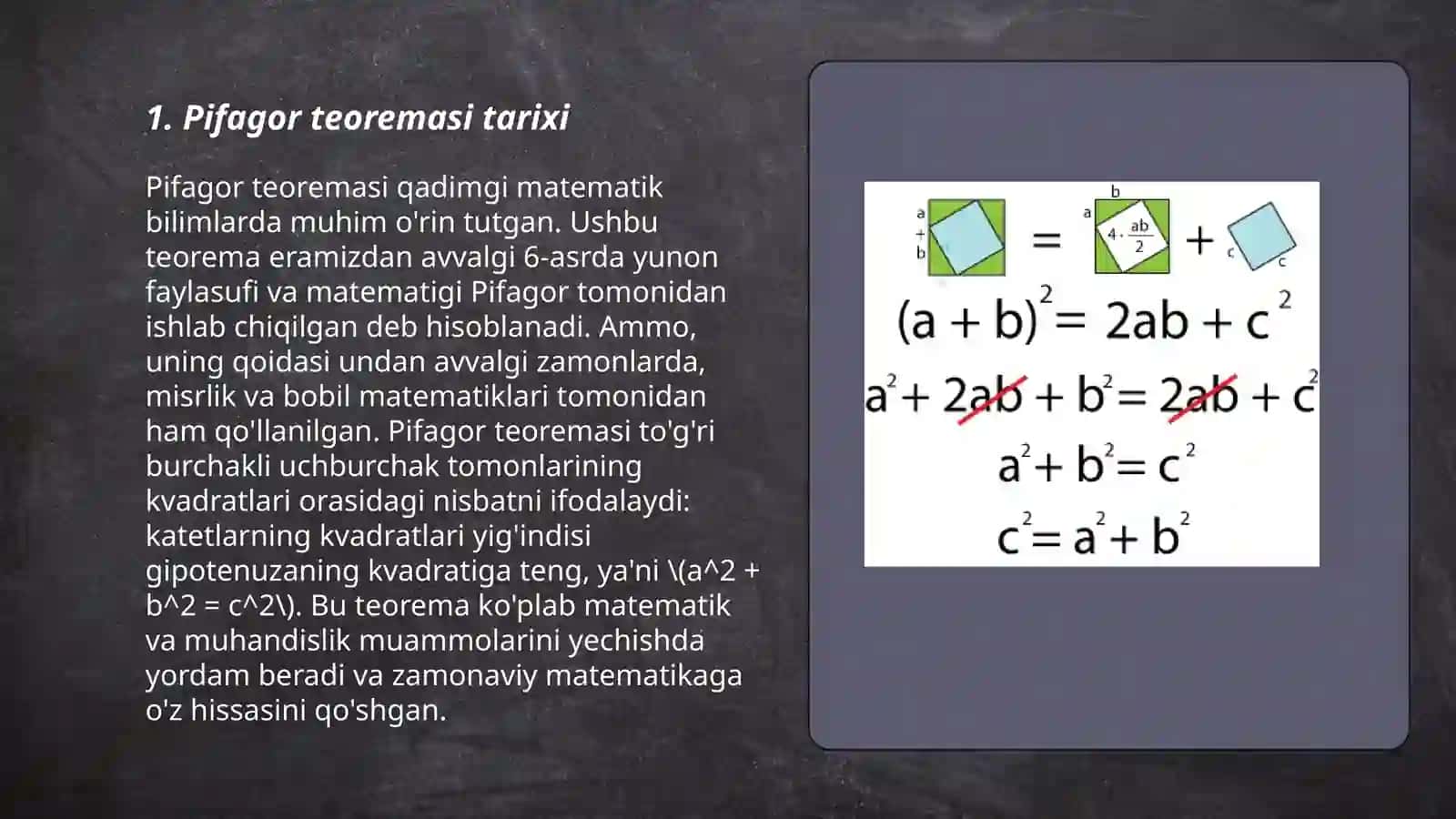 Pifagor teoremasi 3