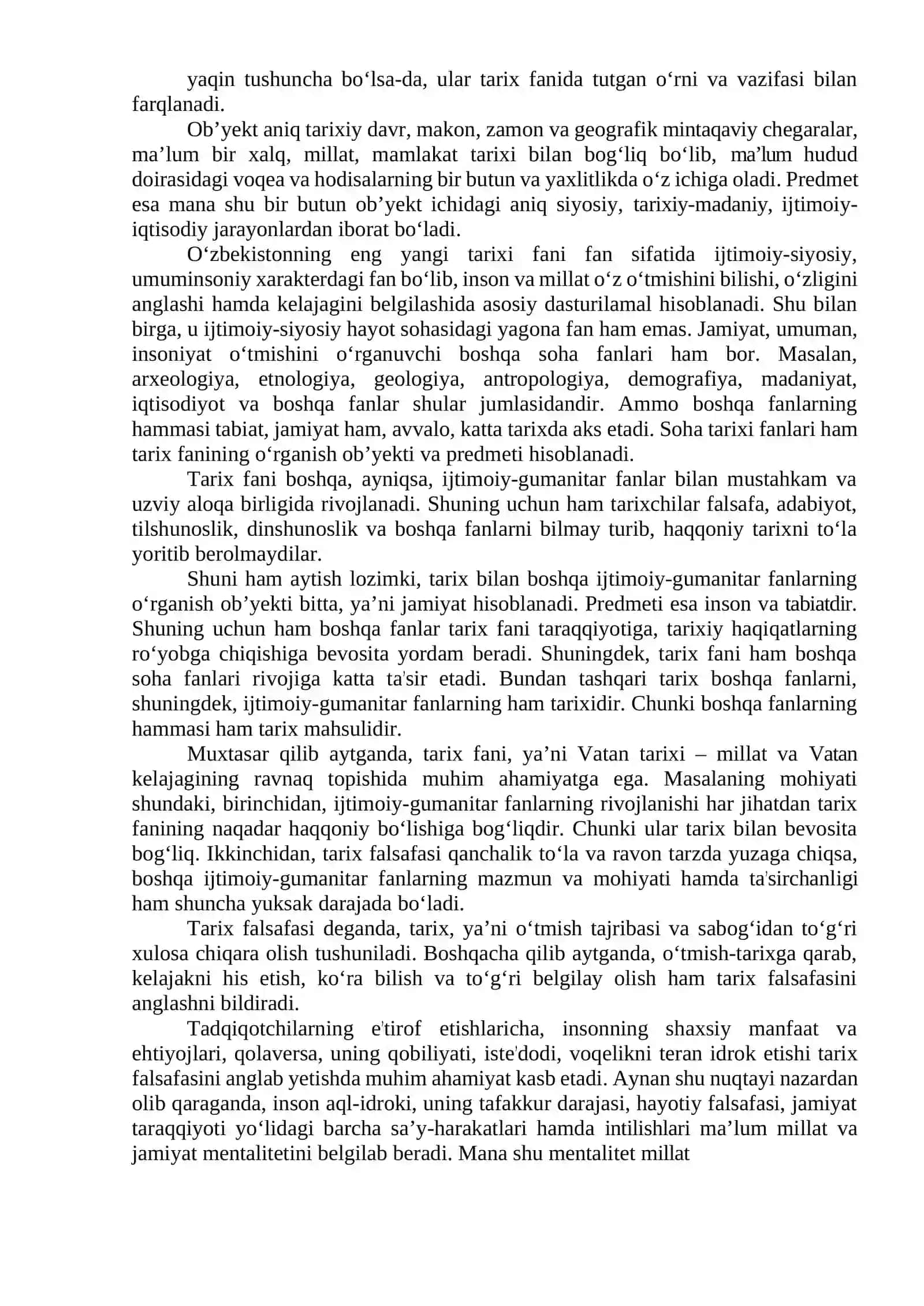 O‘zbekistonning eng yangi tarixi fanining metodologik asoslari 3