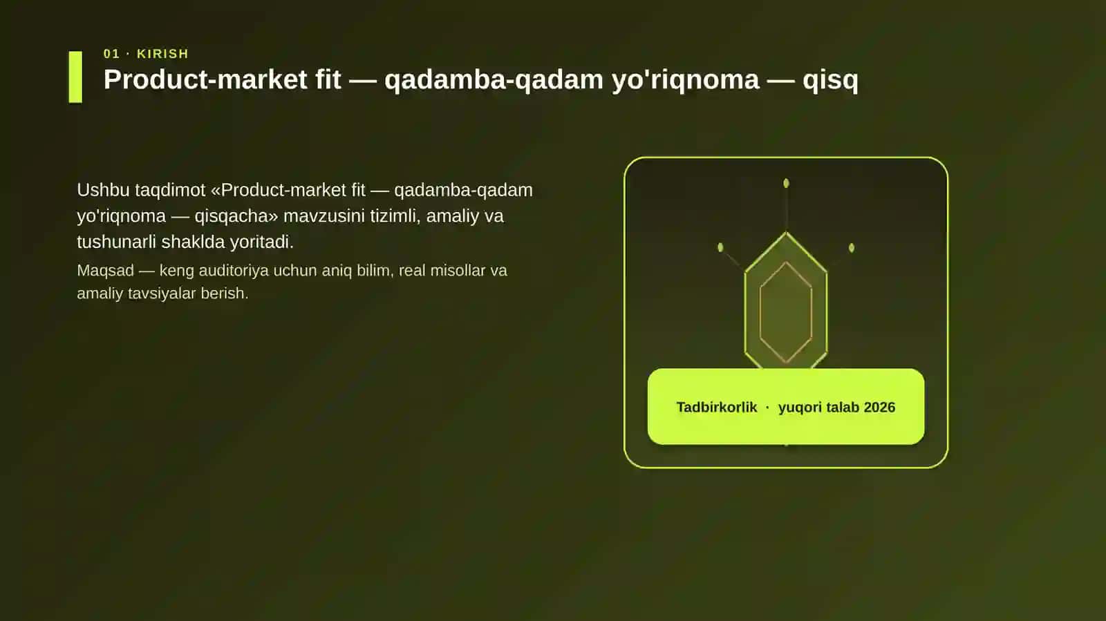TADBIRKORLIK 3