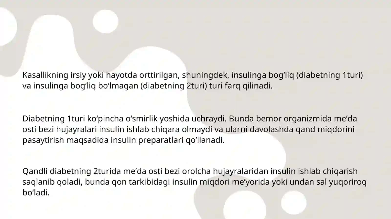 Qandlidiabetvaochlikdaketonuriyavaketonemiya 3