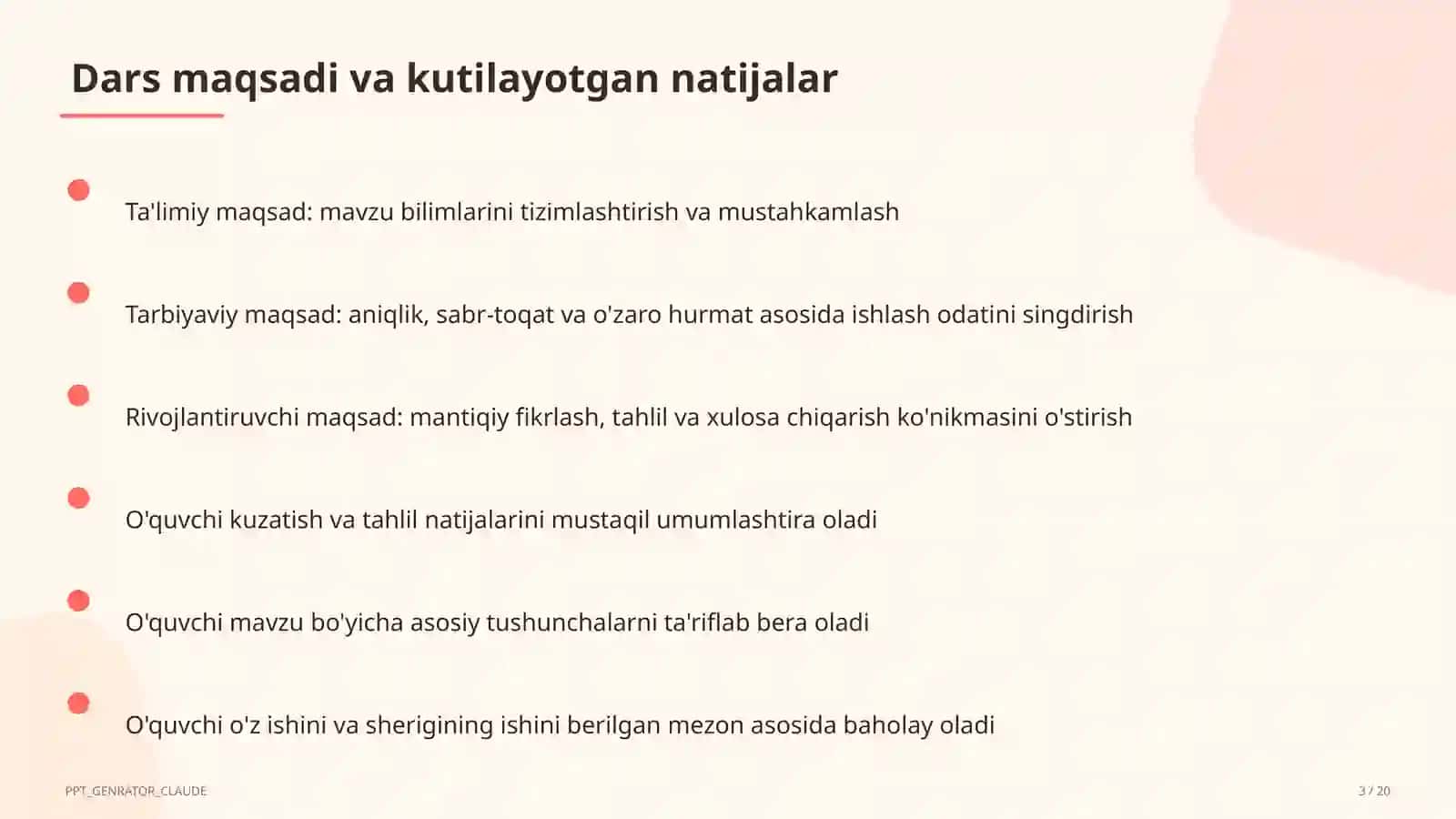 Sonli tengsizliklar va ularning xossalari (8-sinf) 3