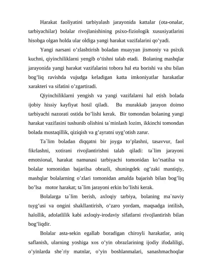 Jismоniy tarbiya jarayonida ta`lim va rivоjlanish asоslari 3